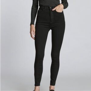 NWT Everlane The Way-High Waist Skinny Black Jeans Size 27